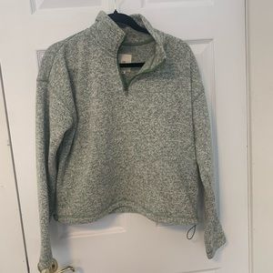 Green and white Thread Supply pullover